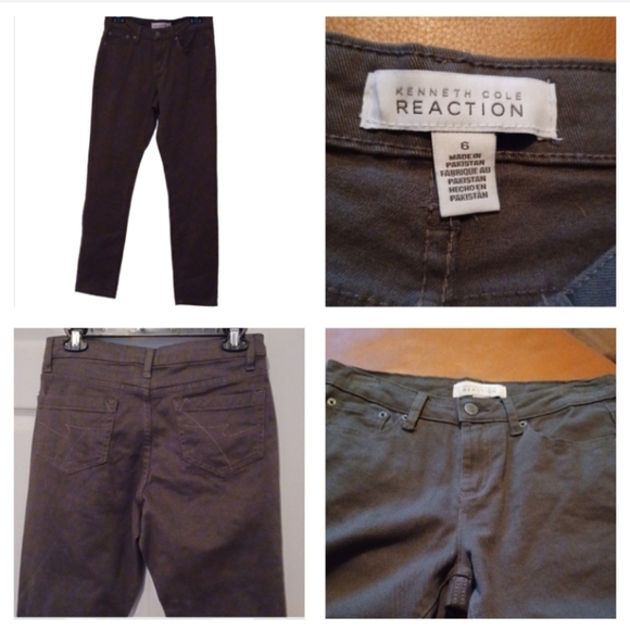 🌺Kenneth Cole Reaction Charcoal Pants - Picture 1 of 12